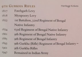 9th Gurkha Gorkha Rifles, fatehgarh levy, bengal native infantry, varanasi, dehradun, khas thakuri, royal, military history, gurkha rifles, regiment, heritage knives, battle honour, titles, badge, insignia, origin, date, colonial, issue, reproduction, soldier, military history, kukri, khukuri, khukri, knife, dagger, sword, weapon traditional, british army, indian armed forces, nepal, gorkha, goorkhas, goorkas, gorkhali, gurkhas, singapore police force, india, ww1, ww2, world war, 1, 2, 3, 4, 5, 6, 7, 8, 9, 10, 11 GR,  shop, battalion, company, war, battle, kilatools.com, house, hand forged in fire, knife maker, manufacturer, producer, regimental centre HQ, antique, antiques, bhurtpore, sobaron, afghanistan, punjab frontier, la basse, armentiers, givenchy, neuve chapelle, loos, france and flanders 1914, tigris, kut el amara, baghdad, mesopotamia, middle east, north africa, san marino, italy, malaya, greece 1944, chindits 1944, burma 1945. 