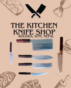 Kitchen knife shop nepal, chef knives, chef, knife, stainless, san mai, damascus, Kathmandu, Heritage knives