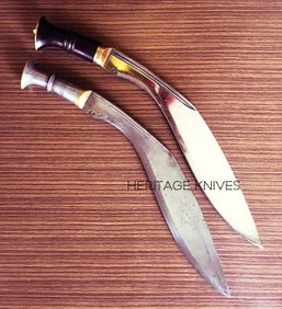 Heritage Knives Kukri Khukuri knife Nepal Gurkha Gorkha Rifles Regiment Himalayas Mountains. Knife workshop forging, heat treat for best quality. Reproductions of Official Standard Issue British indian Army Pattern, Traditional and utility Kukris. MK1, MK2, MK3, MK5, Mark 1, mark 2, mark 3, BSI, Sirupate, Ang Khola, Dui chirra, Tin Chirra, Budhume Khukuri. WW1, WW2, World war, great war, Producer, maker and retailer. Military design. Officer. Blade, history, historical info, spiral, judkins, kunwor, viking, vk, nepal, europe, international, house, soldier use, bushcraft, outdoors, camping tool, nature inspired, high carbon steel. papu, bhojpure, classical antique, antiques, old image, photo, burma, chindit, regimental, battalion., m43, fulltang, stick tang. 