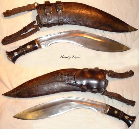 WW2 gurkha military khukuri. The Kukri by John Powell knife research book Heritage Knives Nepal Khukuri history and heritage. Article, Image, photo, articles, book, research, antiques, reproduction, gurkha rifles, gorkha regiment, british army, indian military, nepal army, world war 1, 2. WW1, WW2, JP. kilatools. 19th and 20th century issue, traditional kothimora. Bushcraft, utility, camping, manufacturer, producer, retail, seller, export of high quality blades genuine authentic gurkha knife, antique viking himalayas hillmen warrior soldier, hanshee, budhume, bhojpure, sirupate, style, design, pattern, kami, black smith.