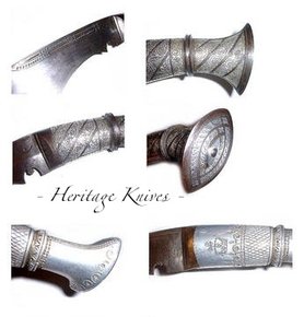 silver, grips, gods and handle kukri, World war 1 WW 2 gurkha military khukuri. The Kukri by John Powell knife research book Heritage Knives Nepal Khukuri history and heritage. Article, Image, photo, articles, book, research, antiques, reproduction, gurkha rifles, gorkha regiment, british army, indian military, nepal army, world war 1, 2. WW1, WW2, JP. kilatools. 19th and 20th century issue, traditional kothimora. Bushcraft, utility, camping, manufacturer, producer, retail, seller, export of high quality blades genuine authentic gurkha knife, antique viking himalayas hillmen warrior soldier, hanshee, budhume, bhojpure, sirupate, style, design, pattern, kami, black smith.